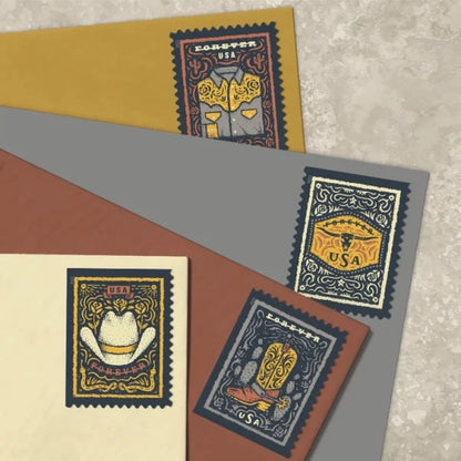 Western Wear Forever Stamps image 2