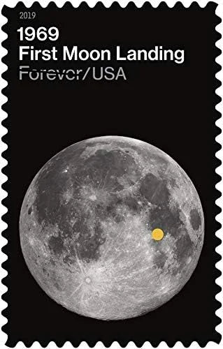 First Moon Landing Forever Forever Stamps image 1