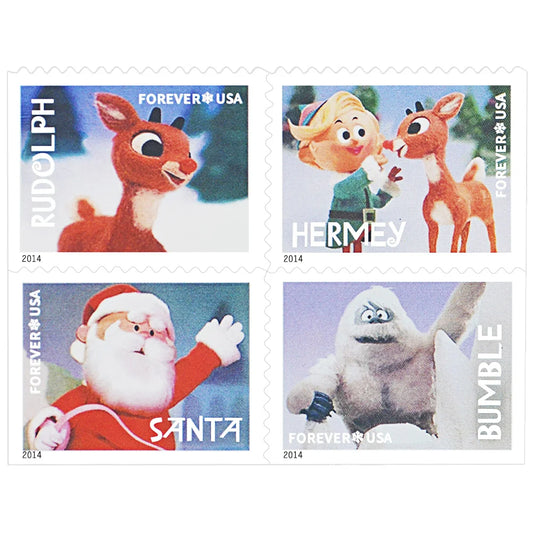 Rudolph the Red-Nosed Reindeer Forever Stamps image 0