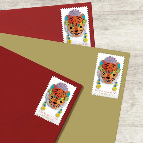 Lunar New Year: Year of the Tiger Forever Stamps image 2
