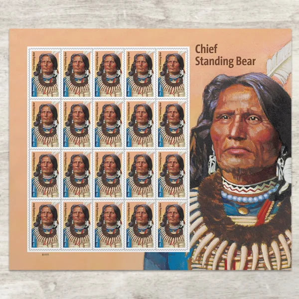 Chief Standing Bear Forever Stamps image 3