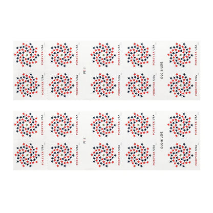 2016 Patriotic Spiral Forever First Class Forever Stamps image 2