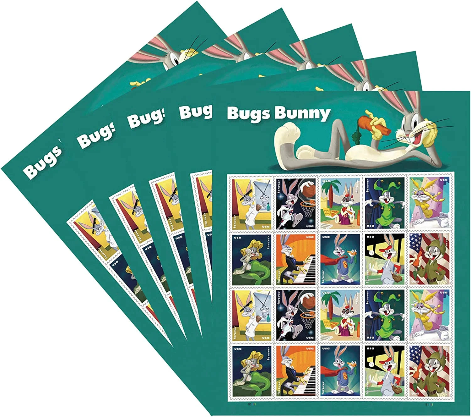 Bugs Bunny Rabbit Forever Stamps image 3