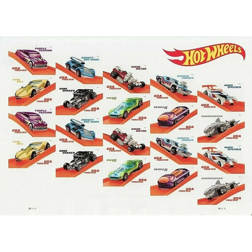 Hot Wheels Forever Stamps image 1
