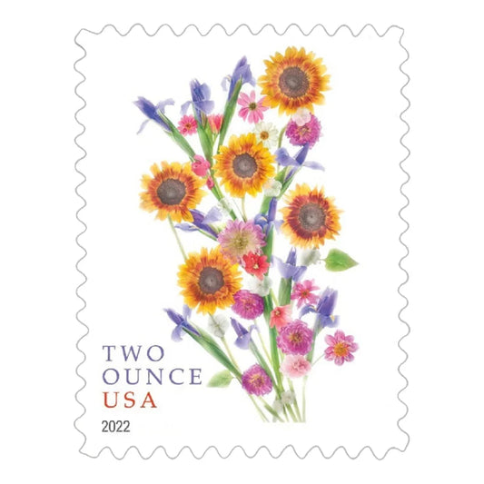 Sunflower Bouquet Forever Stamps Two Ounce image 0