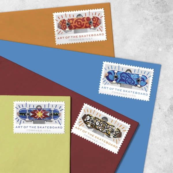 Art of the Skateboard Forever Stamps image 3