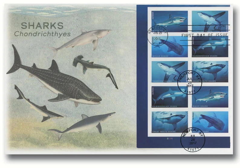 SHARKS 2017 Forever Stamps image 2