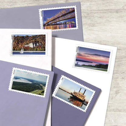 The Mighty Mississippi River Forever Stamps image 2