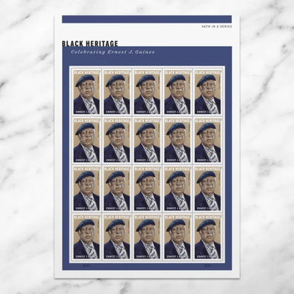Ernest J. Gaines Forever Stamps image 3