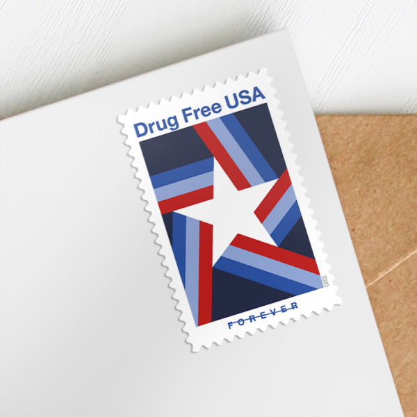 Drug Free USA Forever Stamps image 1