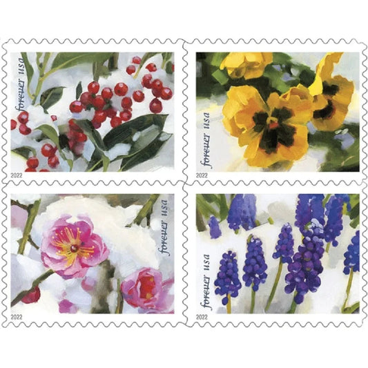Snowy Beauty Forever Stamps image 0