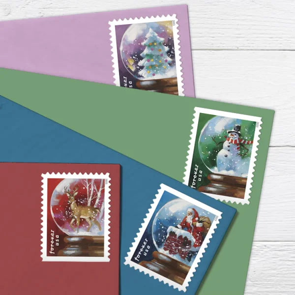 Snow Globes Forever Stamps image 3