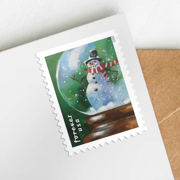 Snow Globes Forever Stamps image 2