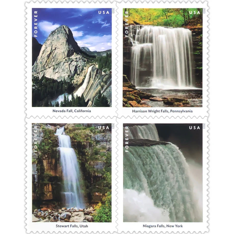 Waterfalls Forever Stamps image 0