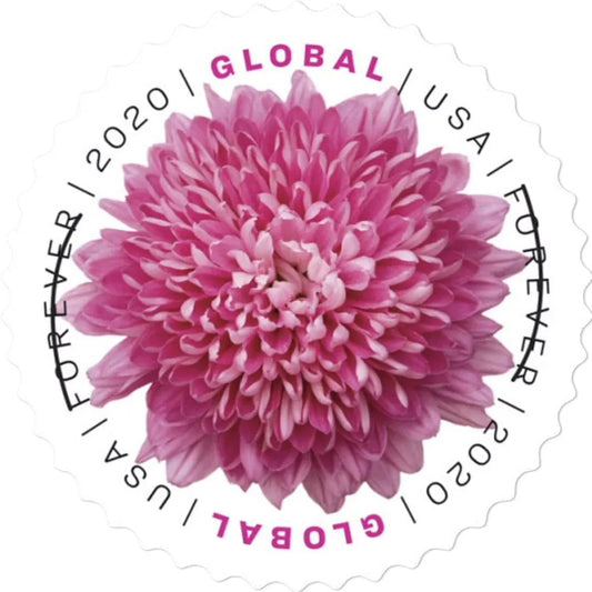 Global: Chrysanthemum Forever Stamps image 0