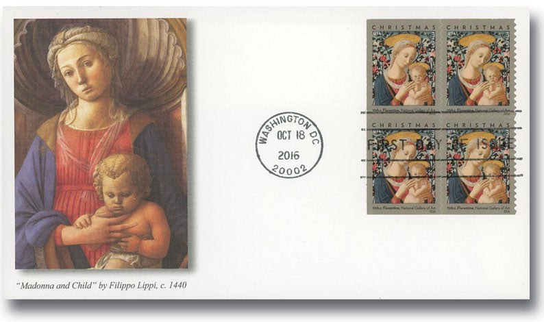 Florentine Madonna And Child Forever Stamps image 3
