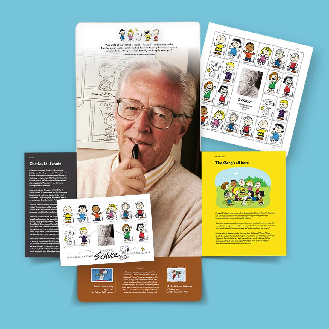 Charles M. Schulz Forever Stamps image 1