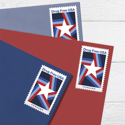Drug Free USA Forever Stamps image 2