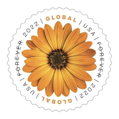 Global: African Daisy Forever Stamps image 0