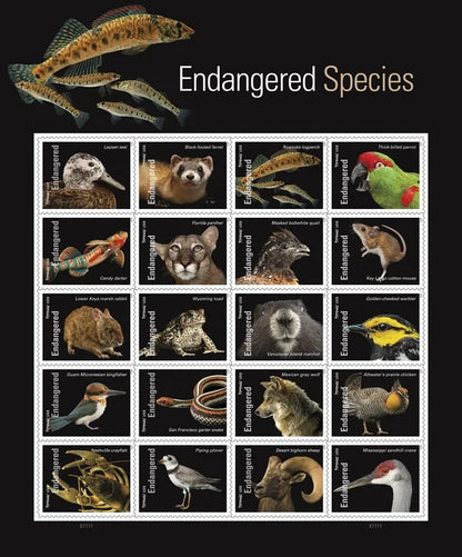 Endangered Species Forever Stamps image 1