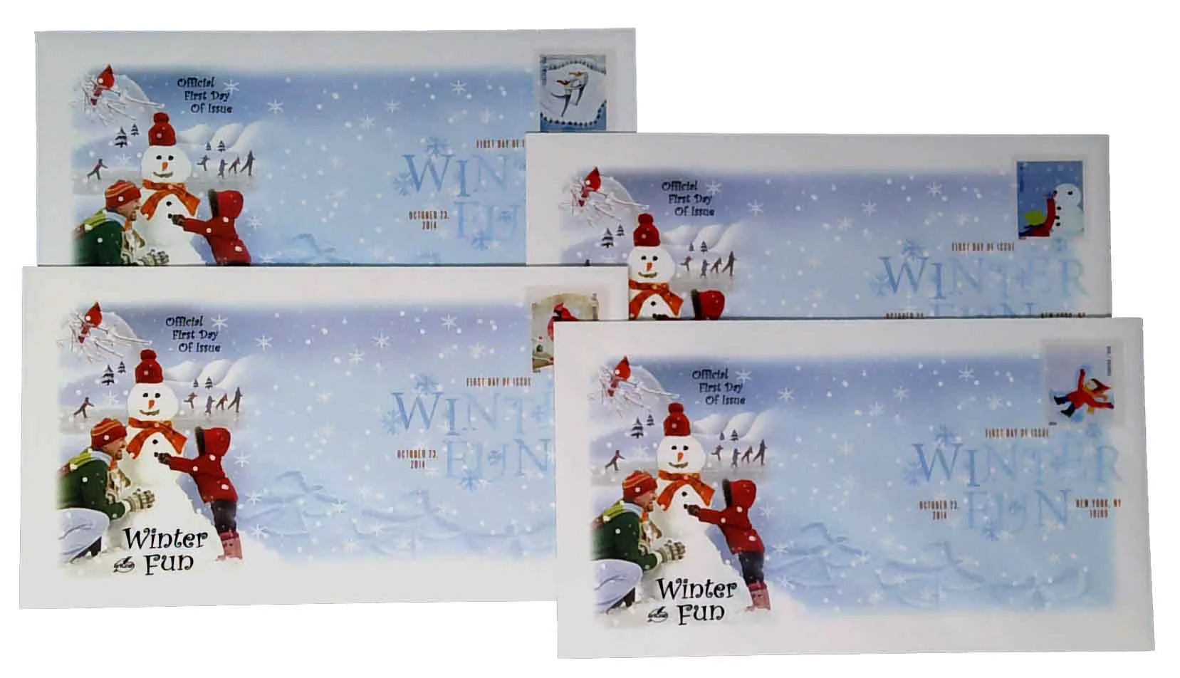 2014 Winter Fun Forever Stamps image 3
