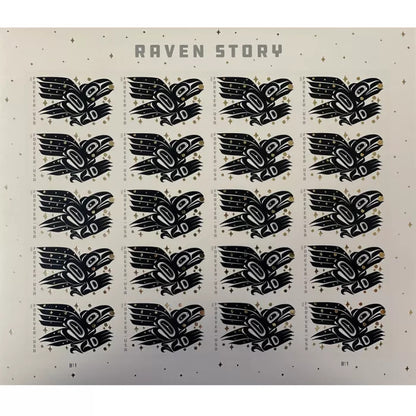 2022 Raven Story Forever First Class Postage Stamps image 2