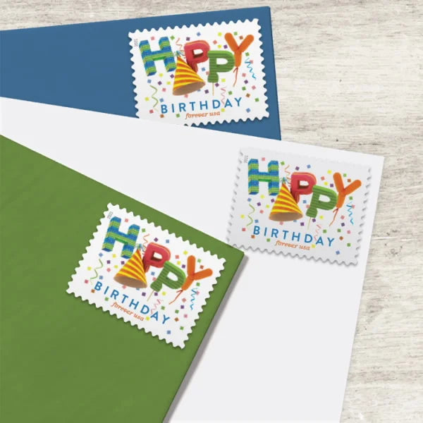 Happy Birthday Forever Stamps image 2
