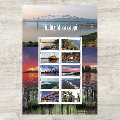 The Mighty Mississippi River Forever Stamps image 1