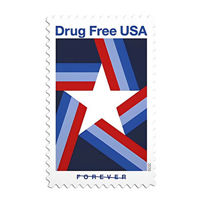 Drug Free USA Forever Stamps image 0