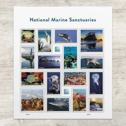 National Marine Sanctuaries Forever Stamps image 1