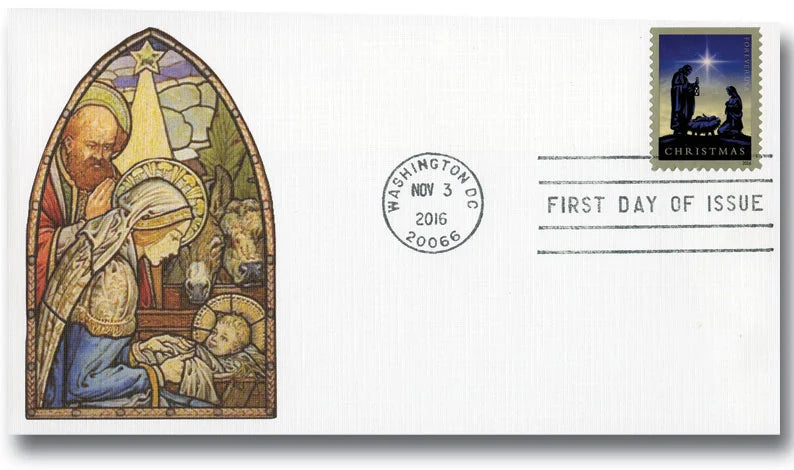 Traditional Christmas: Nativity Forever Stamps image 2