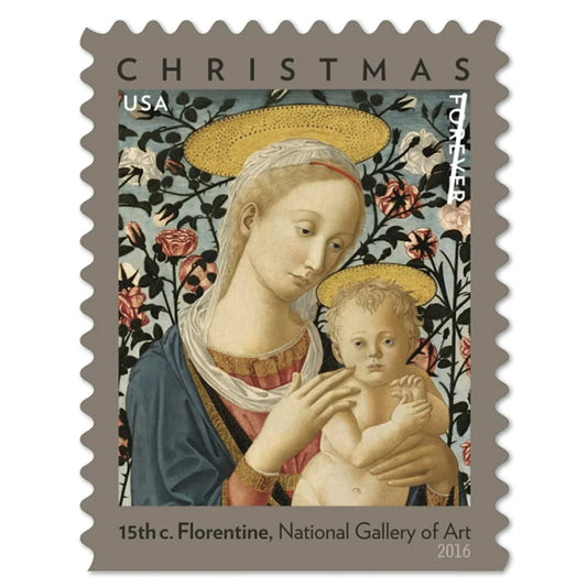 Florentine Madonna And Child Forever Stamps image 0