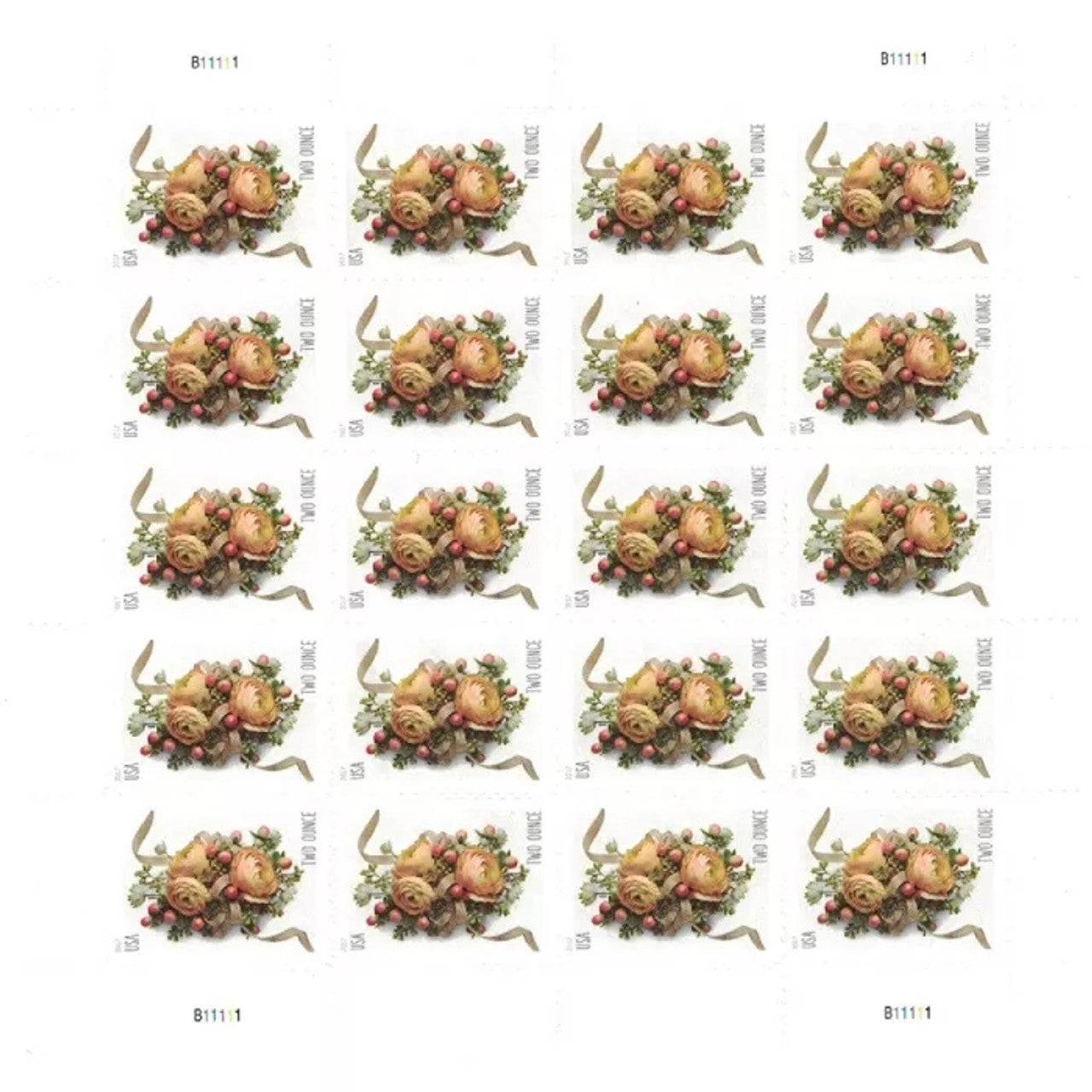 2017 Celebration Corsage Two Ounce Forever First Class Forever Stamps image 1