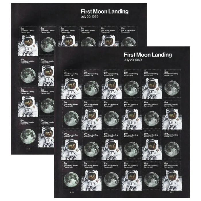 First Moon Landing Forever Forever Stamps image 4