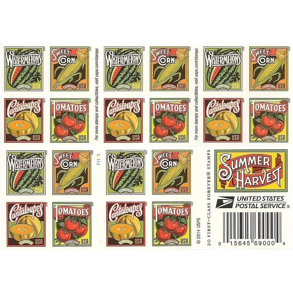 Summer Harvest Forever Stamps image 3