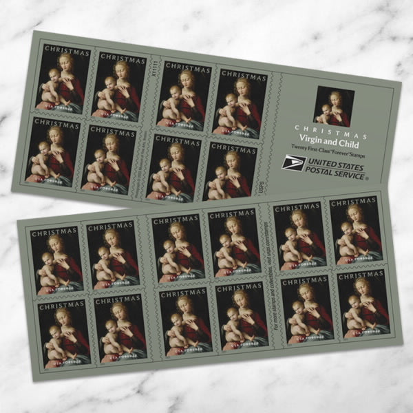 Virgin and Child Forever Stamps image 3