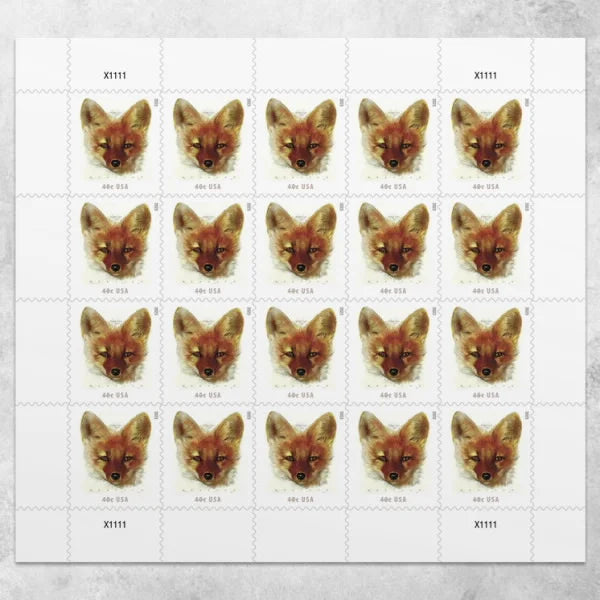 Red Fox Forever Stamps image 1