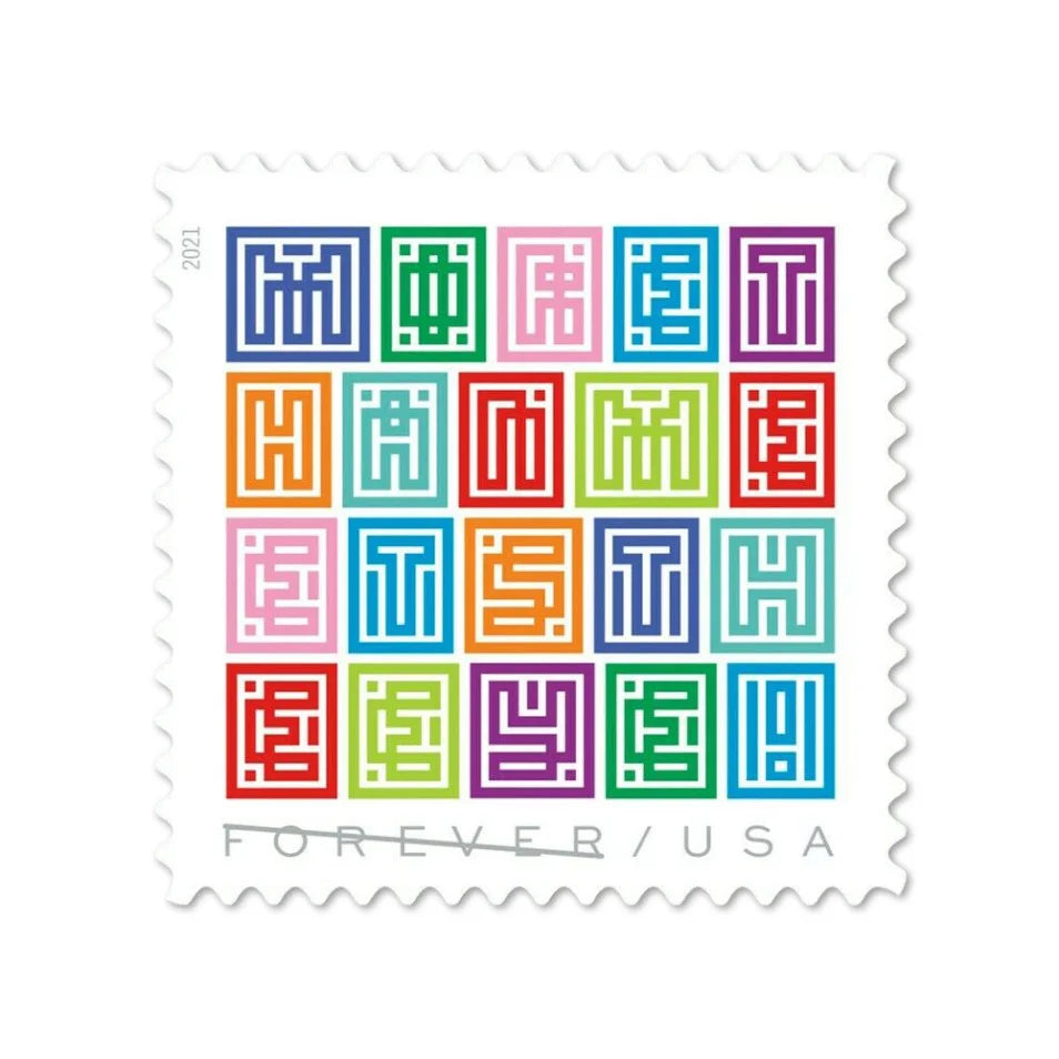 Mystery Message Forever Stamps image 0