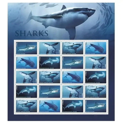 SHARKS 2017 Forever Stamps image 1