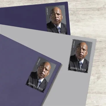 2023 John Lewis Forever First Class Postage Stamps image 1