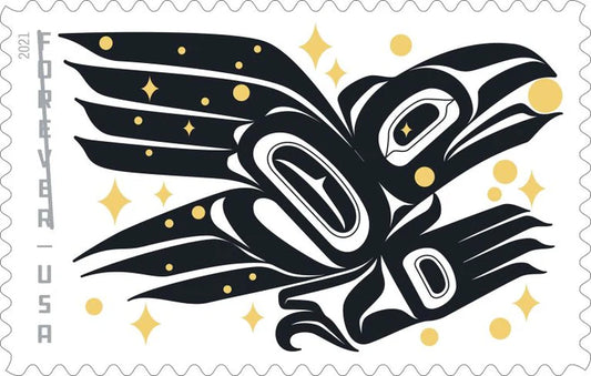 2022 Raven Story Forever First Class Postage Stamps image 0
