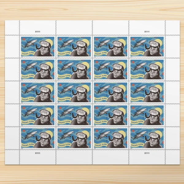 Eugenie Clark Forever Stamps image 1