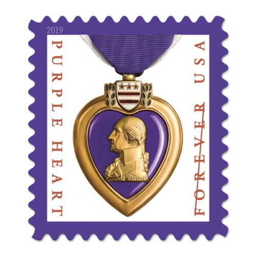 Purple Heart Medal 2019 Forever Stamps image 0