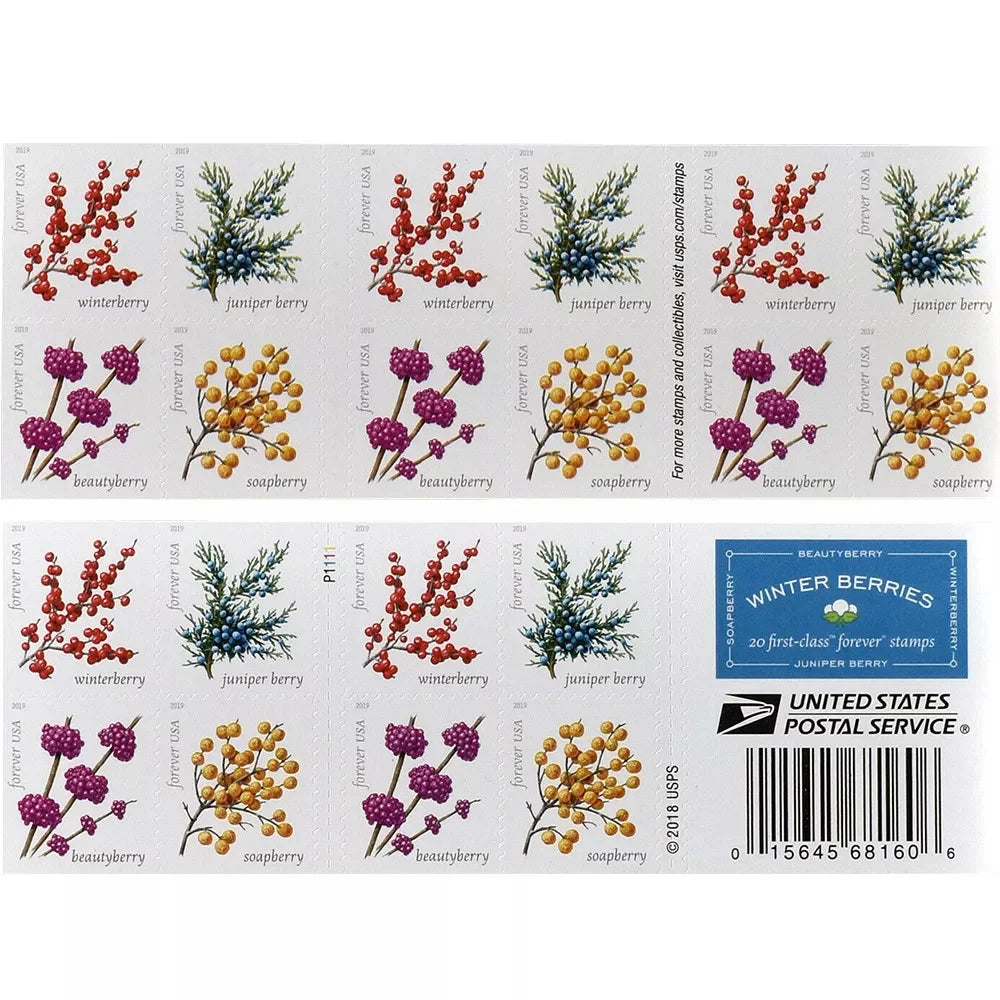Winter Berries Forever Stamps image 1