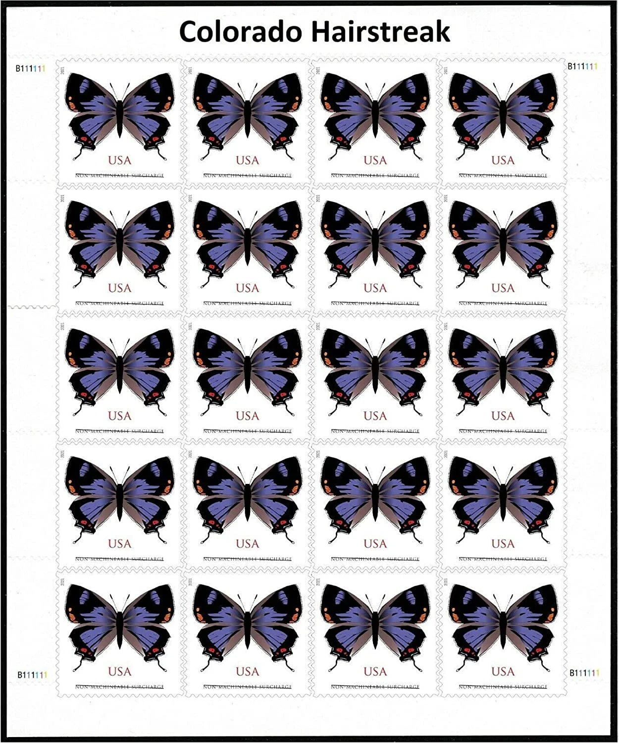 $1.12 Colorado Hairstreak Forever Stamps image 1