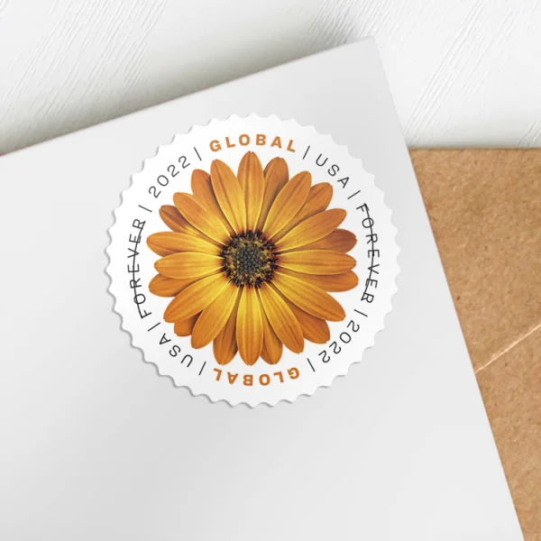 Global: African Daisy Forever Stamps image 3