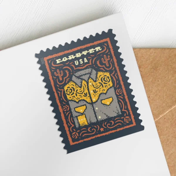 Western Wear Forever Stamps image 1
