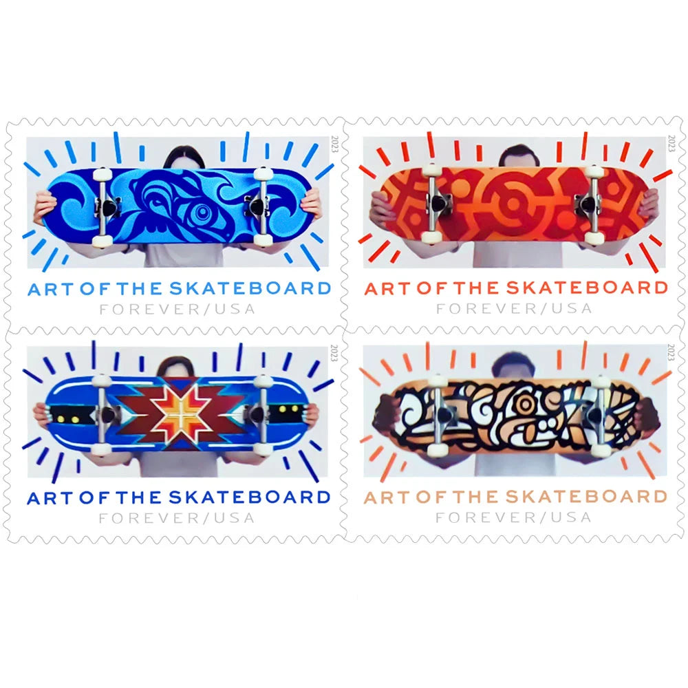 Art of the Skateboard Forever Stamps image 0
