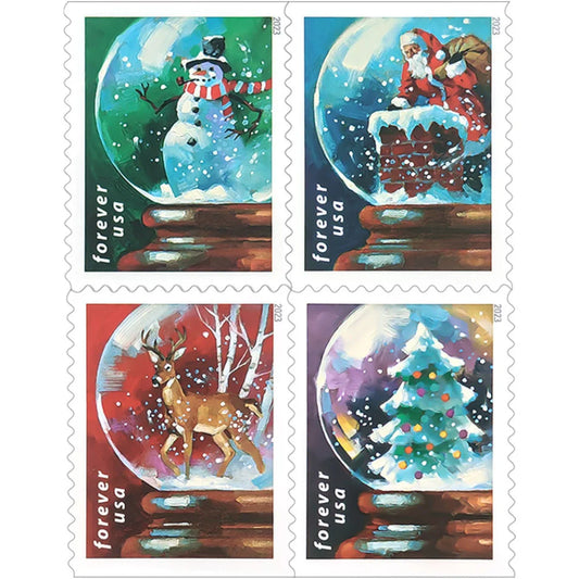 Snow Globes Forever Stamps image 0