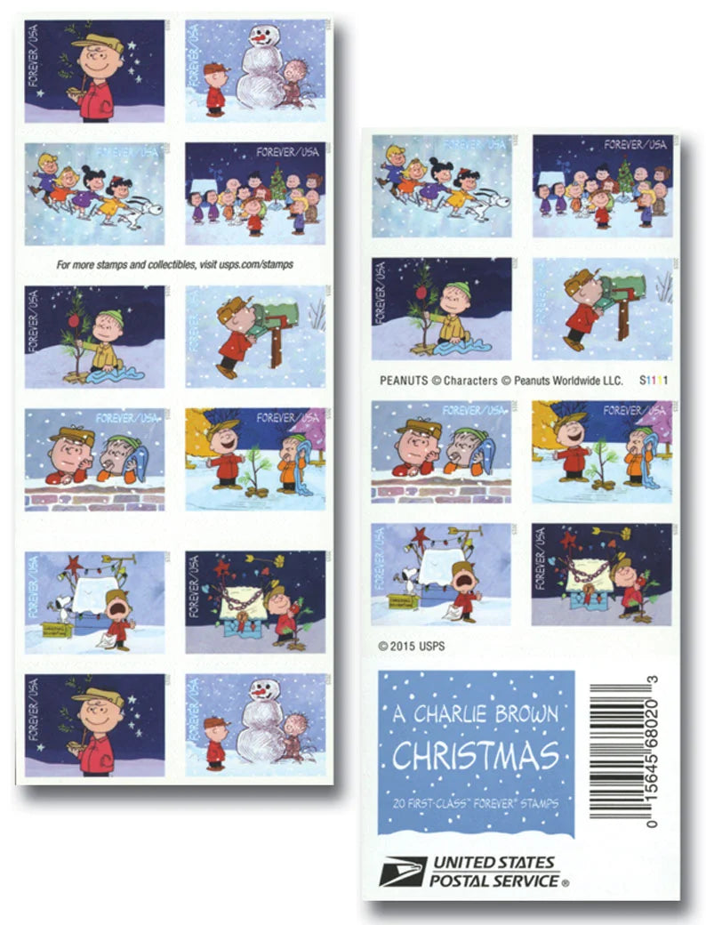 A Charlie Brown Christmas Forever Stamps image 2